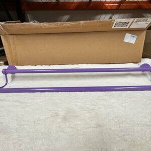 Allied Brass 7272G-36-LVN 36 Inch Double Towel Bar, Lavender NEW